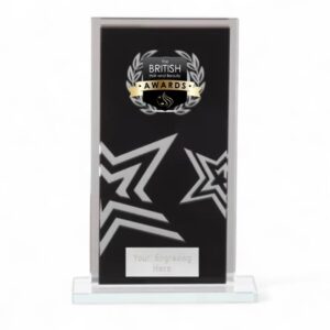 Elegant Black Star Trophy